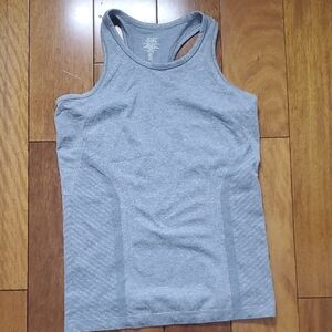 Athleta Girl Gray/Blue Kids Tank Top